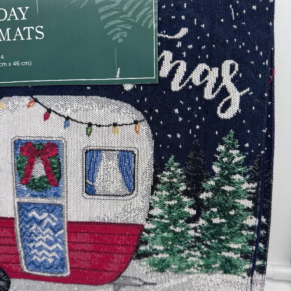 Windham Home | Christmas Camper Placemats Set